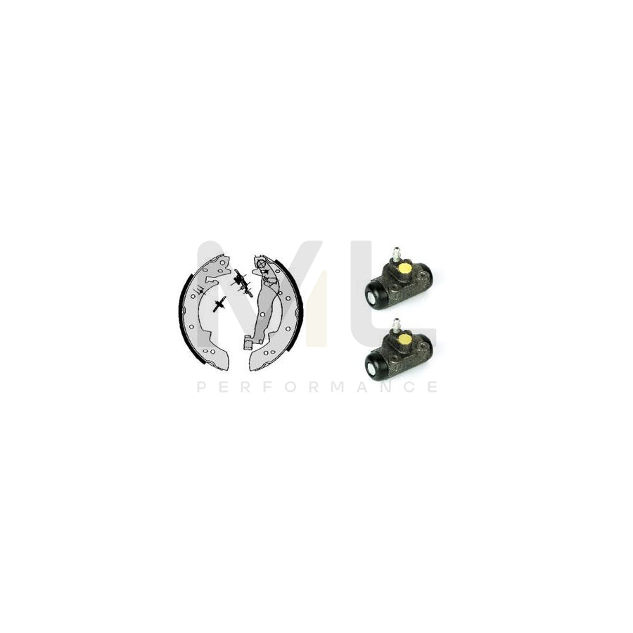 BREMBO STANDARD KIT H 61 031 Brake Shoe Set Ã˜: 229mm | ML Performance Car Parts