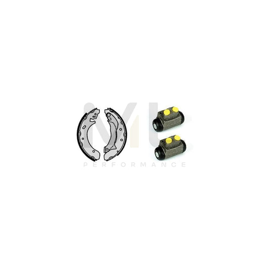 BREMBO STANDARD KIT H 24 043 Brake Shoe Set for FORD MONDEO Ã˜: 229mm | ML Performance Car Parts