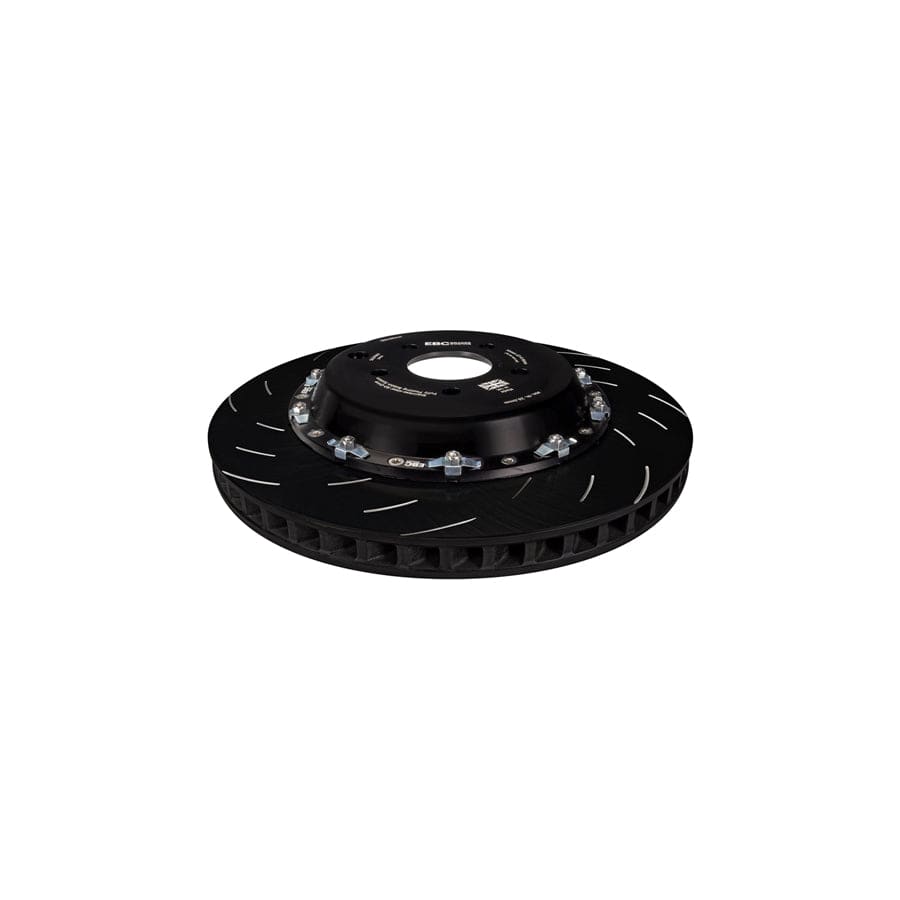 EBC SG2F007 Nissan GT-R (R35) Racing 2 Piece Floating SG Grooved Discs Rear (Complete Assembly) - Brembo Caliper 1 | Casma Car Parts