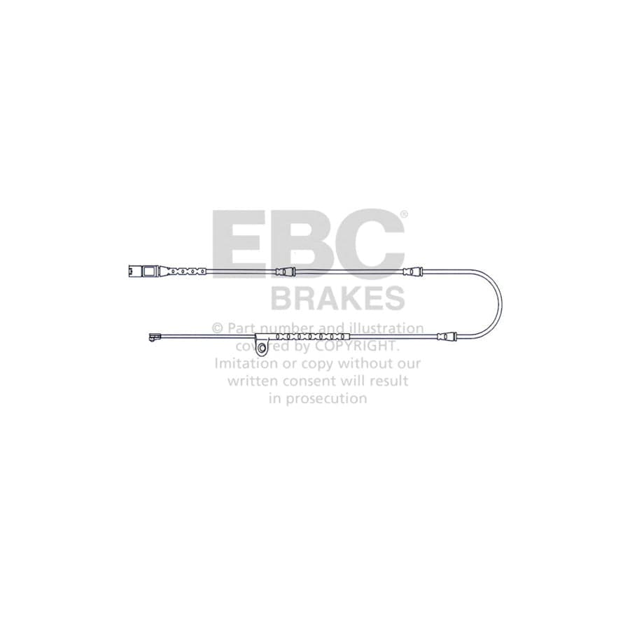 EBC EFA141 BMW Front Wear Leads - ATE Caliper (Inc. X5 & X6) 1 | Casma Car Parts