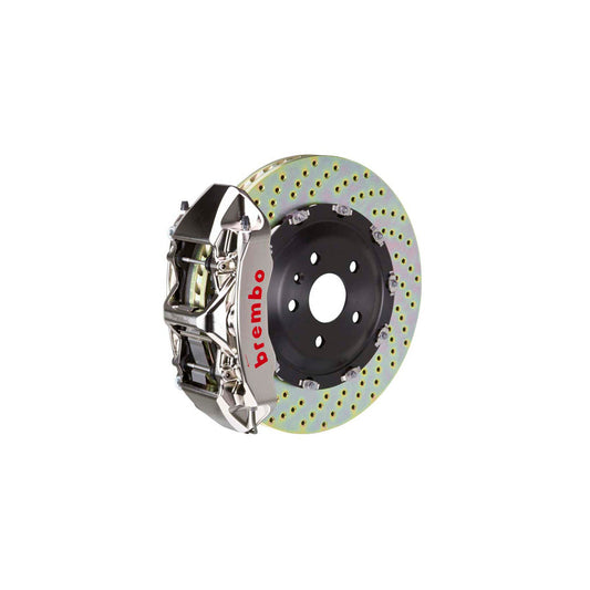 Brembo 1N1.9005AR Chrysler Dodge Front GT-R 6-Pistons Drilled 2-piece Big Brake Kit 380x34mm (Inc. 300, Challenger, Charger, Magnum) | Casma Car Parts