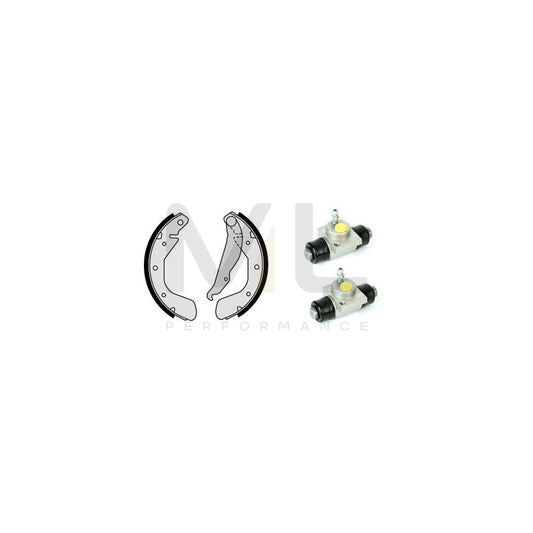 BREMBO STANDARD KIT H 59 041 Brake Shoe Set for OPEL CORSA Ã˜: 200mm | ML Performance Car Parts