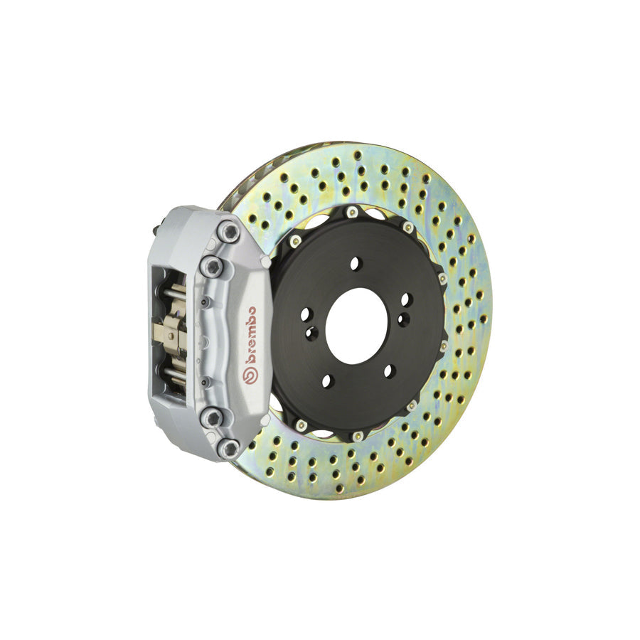 Brembo 1A1.6028A Scion Toyota Front GT 4-Pistons Drilled 2-piece Big Brake Kit 328x28mm (Inc. tC, Celica, Matrix)