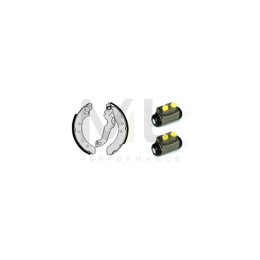 BREMBO STANDARD KIT H 24 008 Brake Shoe Set Ã˜: 203mm | ML Performance Car Parts