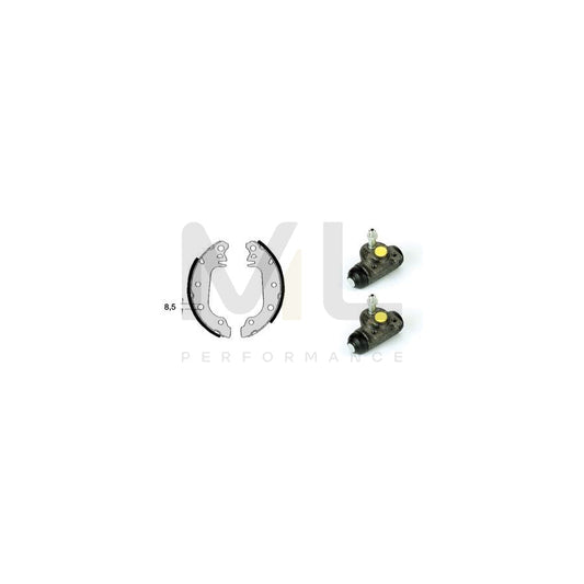 BREMBO STANDARD KIT H 24 004 Brake Shoe Set for FORD FIESTA Ã˜: 178mm | ML Performance Car Parts