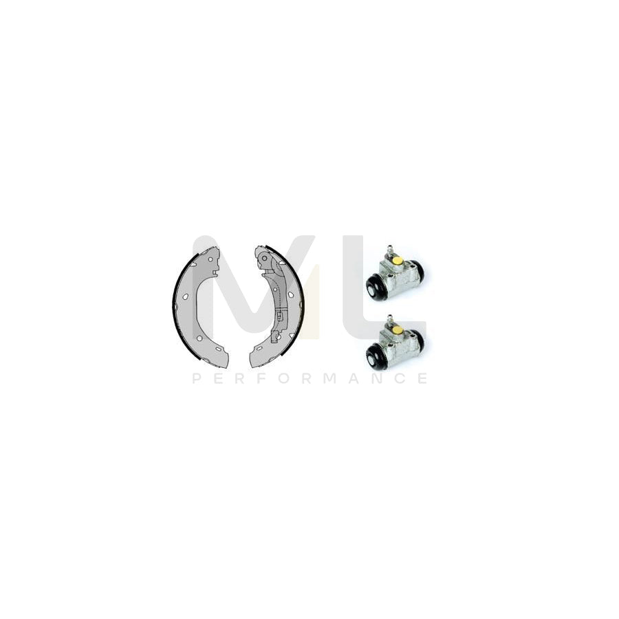 BREMBO STANDARD KIT H 23 057 Brake Shoe Set Ã˜: 254mm | ML Performance Car Parts