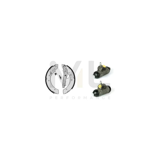 BREMBO STANDARD KIT H 61 026 Brake Shoe Set Ã˜: 255mm | ML Performance Car Parts