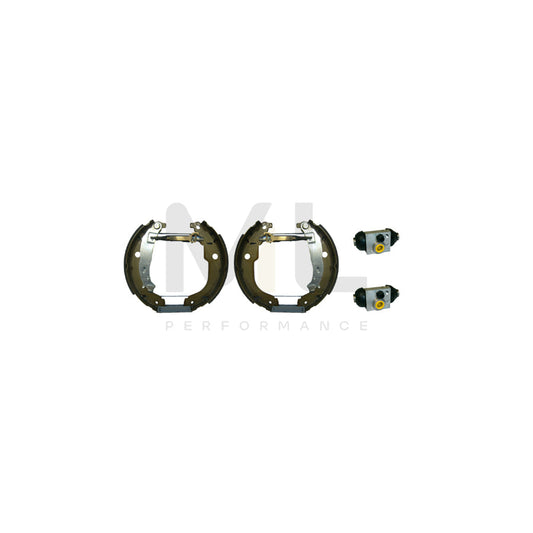 BREMBO K 61 091 Brake Shoe Set for CITROÃ‹N C3 II (SC) Ã˜: 228mm | ML Performance Car Parts
