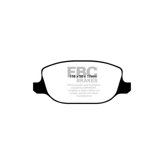 EBC PD40K045 Alfa Romeo Ultimax Pad & Plain Disc Kit - TRW Caliper (Inc. 159 & Spider) 3 | Casma Car Parts