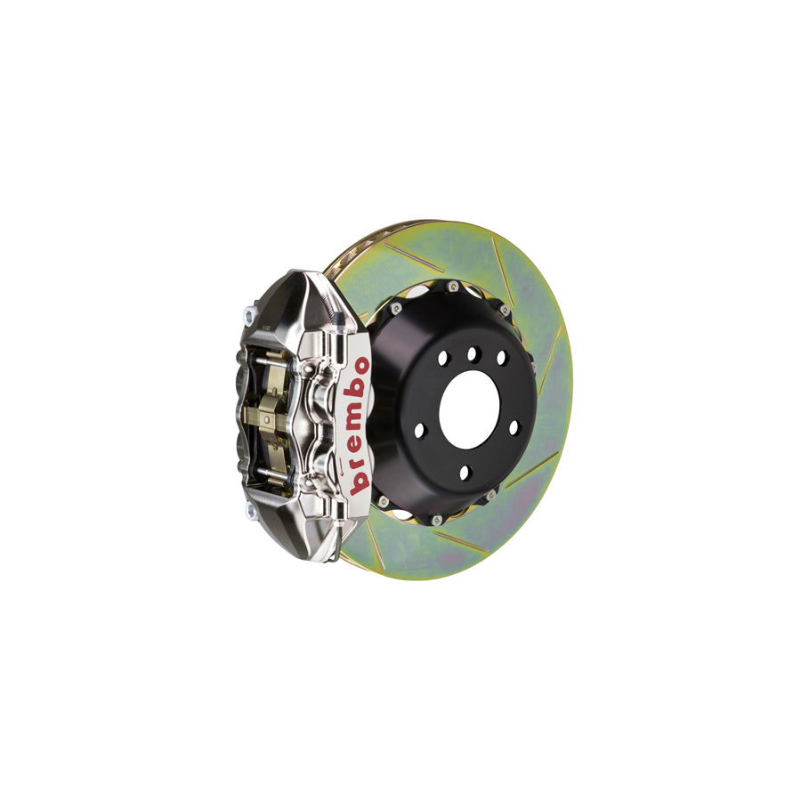 Brembo 1P2.8002AR Scion Subaru Toyota Front GT-R 4-Pistons Slotted 2-piece Big Brake Kit 345x28mm (Inc. FR-S, BRZ, 86) | Casma Car Parts