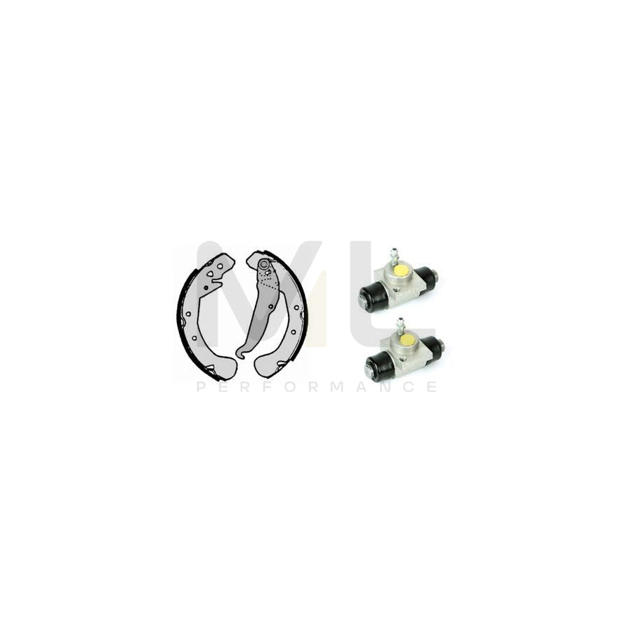 BREMBO STANDARD KIT H 59 039 Brake Shoe Set Ã˜: 230mm | ML Performance Car Parts