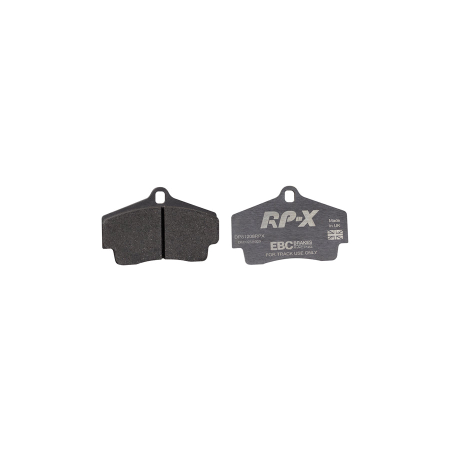 EBC DP81208RPX Porsche RP-X Full Race Rear Brake Pads - Brembo Caliper 1 | Casma Car Parts