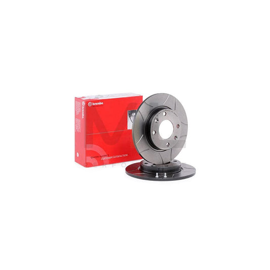 BREMBO MAX LINE 08.2985.75 Brake Disc Slotted, Solid, Coated, with bolts/screws | ML Performance Car Parts