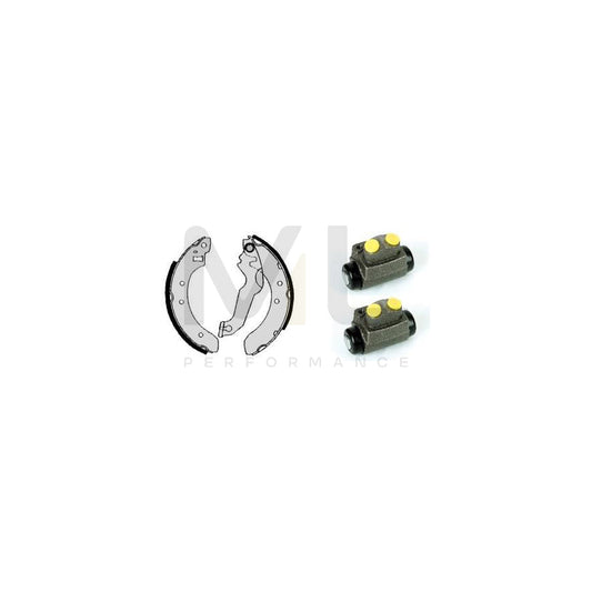 BREMBO STANDARD KIT H 24 013 Brake Shoe Set for FORD ESCORT Ã˜: 203mm | ML Performance Car Parts