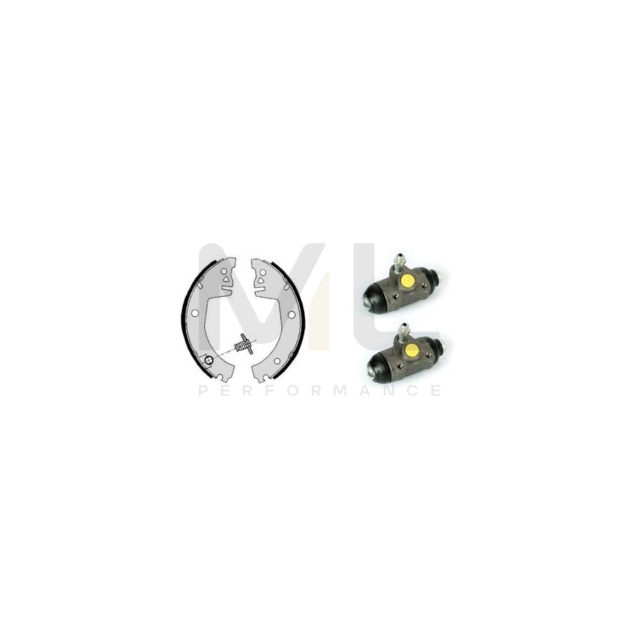 BREMBO STANDARD KIT H 85 025 Brake Shoe Set for SKODA FAVORIT Ã˜: 200mm | ML Performance Car Parts