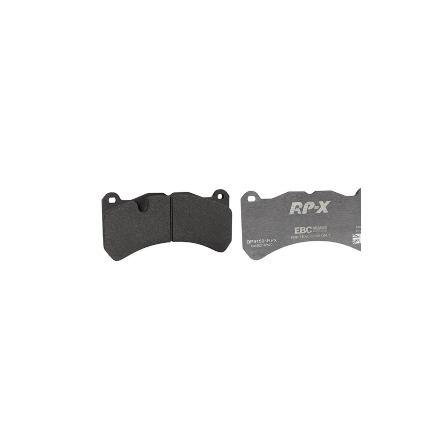 EBC DP81591RPX Ford Maserati Mercedes-Benz Subaru RP-X Full Race Front Brake Pads - Brembo/ATE Caliper 1 | Casma Car Parts