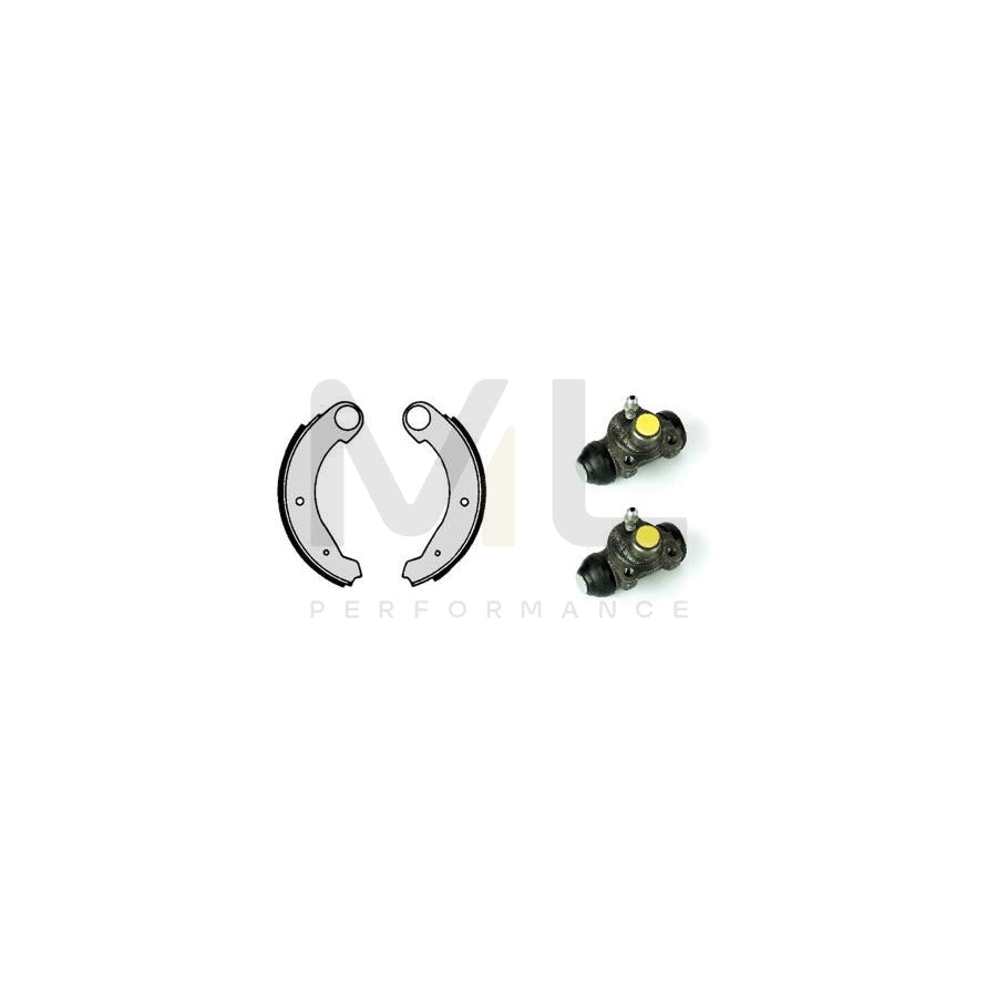 BREMBO STANDARD KIT H 61 003 Brake Shoe Set Ã˜: 180mm | ML Performance Car Parts