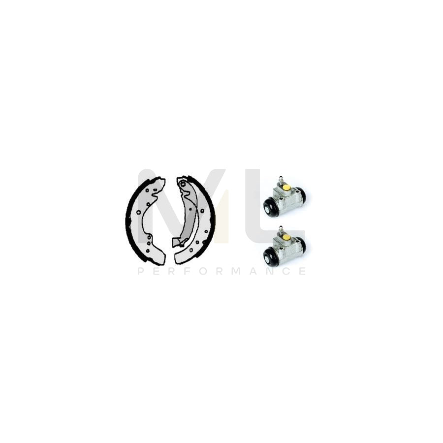 BREMBO STANDARD KIT H 23 035 Brake Shoe Set Ã˜: 254mm | ML Performance Car Parts
