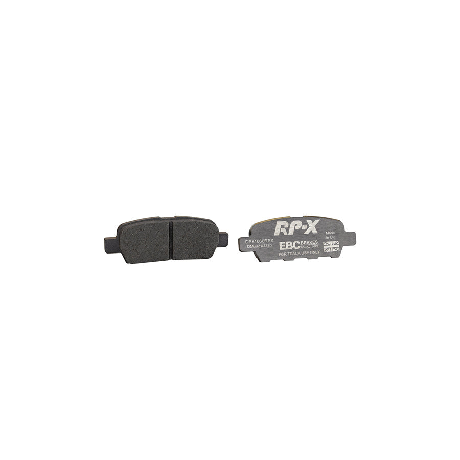 EBC DP81666RPX Nissan RP-X Full Race Rear Brake Pads - Akebono Caliper (Inc. Skyline, Stagea, 350Z) 1 | Casma Car Parts