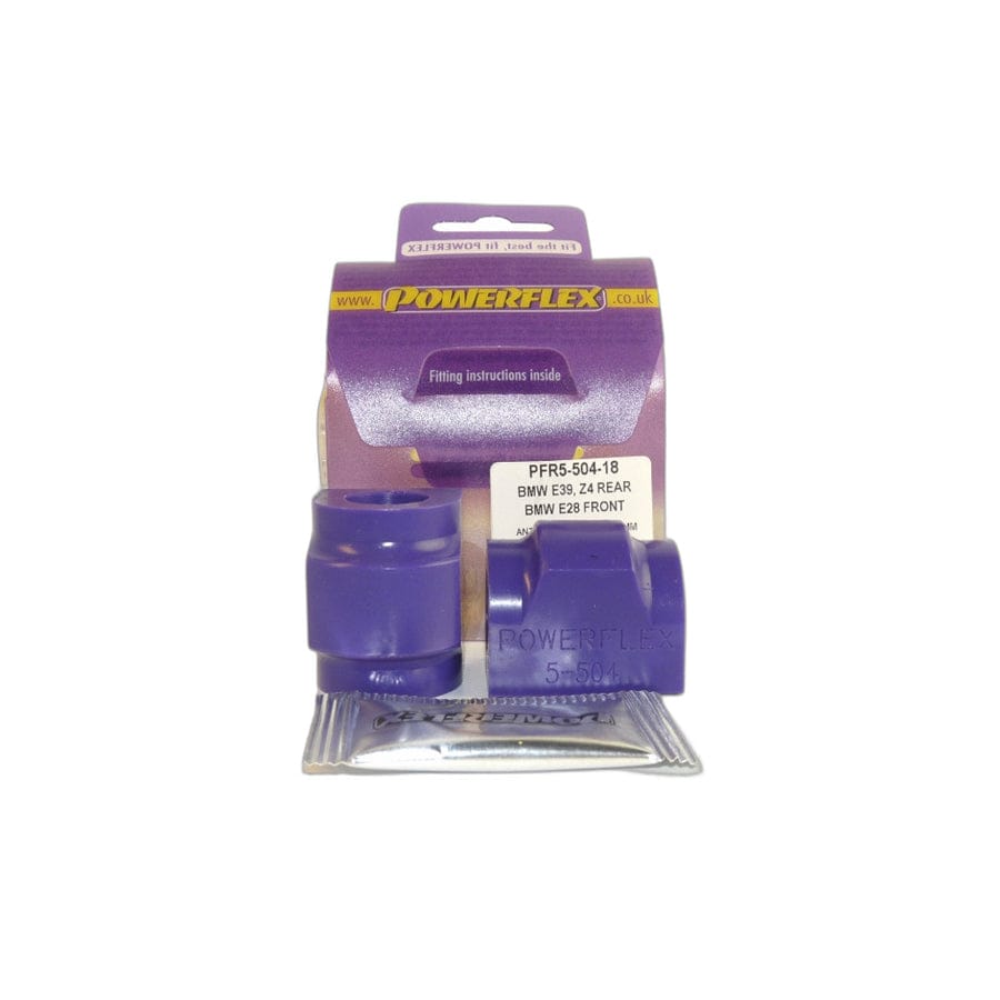 Powerflex PFR5-504-18 BMW E28 E46 E85 Rear Anti Roll Bar Mounting Bush 18mm (Inc. Z3 & Z4M) | Casma Car Parts