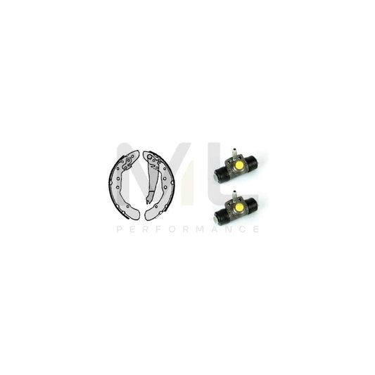 BREMBO STANDARD KIT H 85 034 Brake Shoe Set Ã˜: 230mm | ML Performance Car Parts