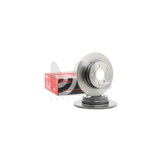 BREMBO COATED DISC LINE 08.A737.11 Brake Disc suitable for MERCEDES-BENZ C-Class Solid, Coated, High-carbon, with bolts/screws | ML Performance Car Parts