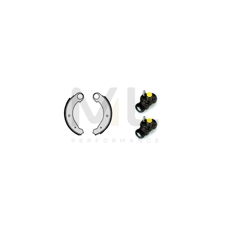BREMBO STANDARD KIT H 61 014 Brake Shoe Set for CITROÃ‹N Acadiane Van Ã˜: 180mm | ML Performance Car Parts