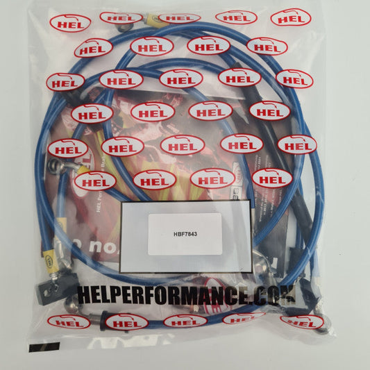 HEL Performance CL-HBK7843 Flexible OEM Replacement Braided Brake Lines | ML Performance Car Parts