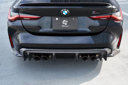 3D Design BMW G82 M4 Carbon Fibre Rear Diffuser (M4 & M4 Competition) - Casma