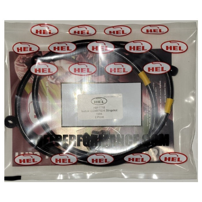 HEL Performance CL-HBF7718-FRONT R750 Slingshot K 1989- Full Length Race Brake Lines Stainless Steel Braided Fronts Only | ML Performance Car Parts