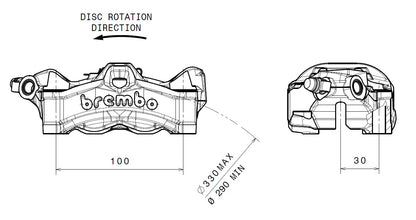 BREMBO 920D02094 Brake Caliper