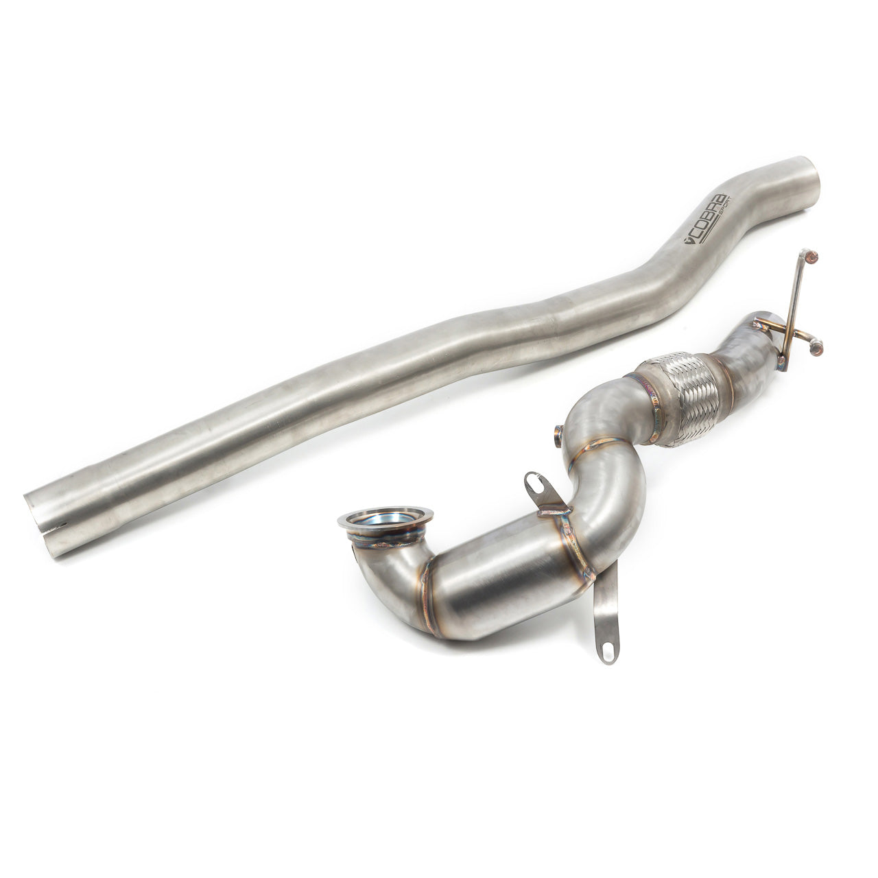 Cobra Exhaust Audi S3 (8V) 3 door (13-17) Front Downpipe Sports Cat / De-Cat Performance Exhaust | ML Performance UK Car Parts