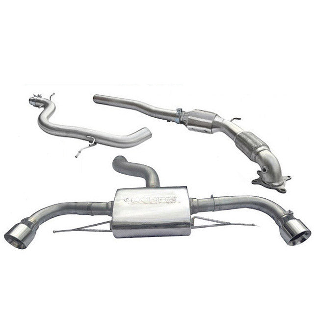 Cobra Exhaust Audi TT (Mk2) 1.8/2.0 TFSI (2WD) 2011-14 Dual Exit Turbo Back Performance Exhaust | ML Performance UK Car Parts