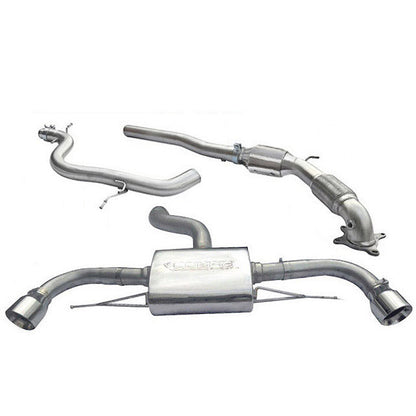 Cobra Exhaust Audi TT (Mk2) 1.8/2.0 TFSI (2WD) 2011-14 Dual Exit Turbo Back Performance Exhaust | ML Performance UK Car Parts