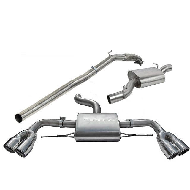 Cobra Exhaust Audi TTS (Mk2) Quattro Turbo Back Performance Exhaust