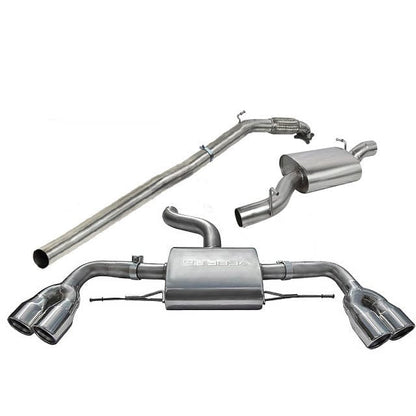 Cobra Exhaust Audi TTS (Mk2) Quattro Turbo Back Performance Exhaust