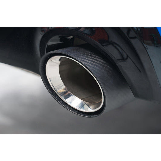Cobra Exhaust BMW M135i xDrive (F40) OEM Style M Performance Tips - Carbon Fibre Larger 4" Slip-on Replacement Tailpipes | ML Performance UK Car Parts