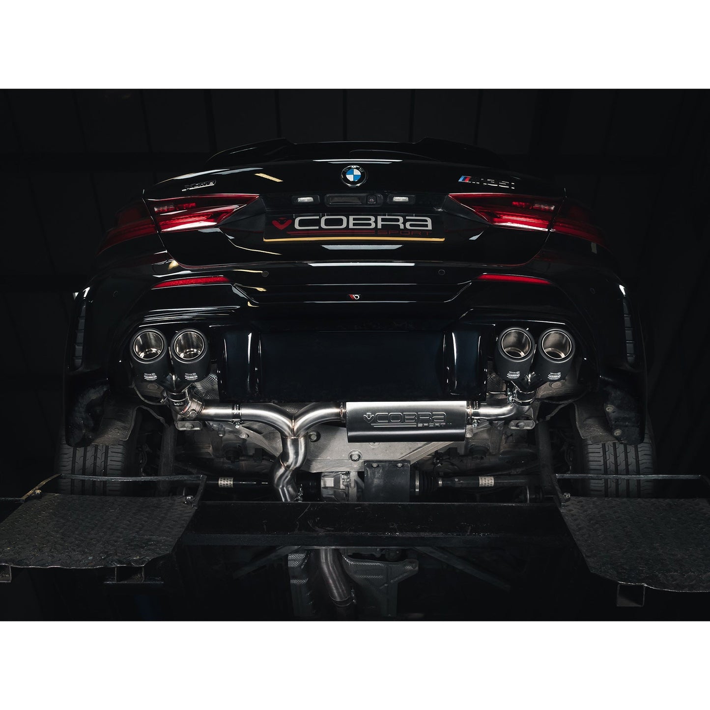 Cobra Exhaust BMW M135i (F40) Quad Exit M3 Style Turbo Back Performance Exhaust