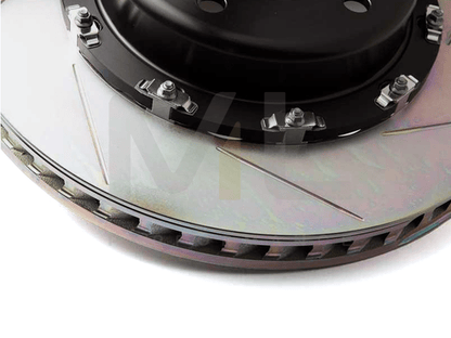 Brembo BMW F20 F22 F30 F32 F36 Front GT 6 Piston Slotted Street Big Brake Kit 355x32mm (Inc. M135i, M240i, 328i & 430i) - Casma 