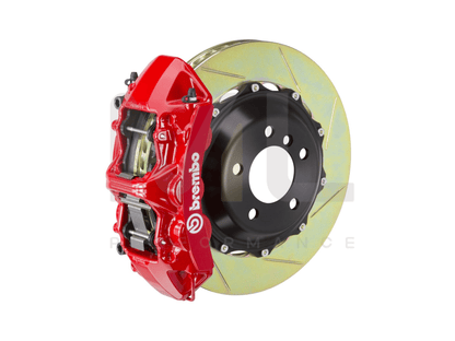 Brembo BMW F20 F22 F30 F32 F36 Front GT 6 Piston Slotted Street Big Brake Kit 355x32mm (Inc. M135i, M240i, 328i & 430i) - Casma 