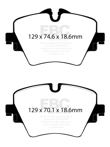 EBC DP82245RP1 Racing Brake Pads