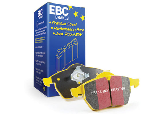 EBC Audi Porsche Street and Track Rear Brake Pads - TRW Caliper (Inc. C7 A6, C7 A7, D4 A8 & 95B Macan) | Supercar Parts UK