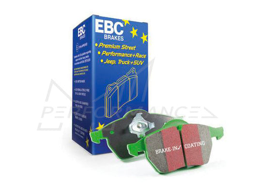 EBC Audi Skoda Volkswagen Greenstuff 2000 Series Sport Front Brake Pads - ATE Caliper (Inc. 8P A3, 3T Superb, MK5 Golf & B6 Passat) - Casma