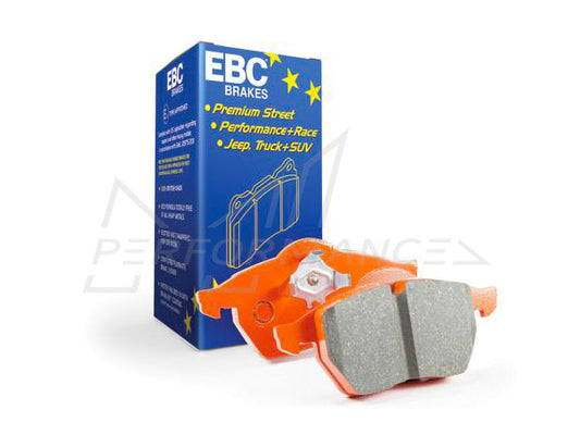 EBC Audi Volkswagen Orangestuff Race Rear Brake Pads - ATE Caliper (MK6 Golf R, 8P S3, 8J TT & 8J TTS) - Casma 