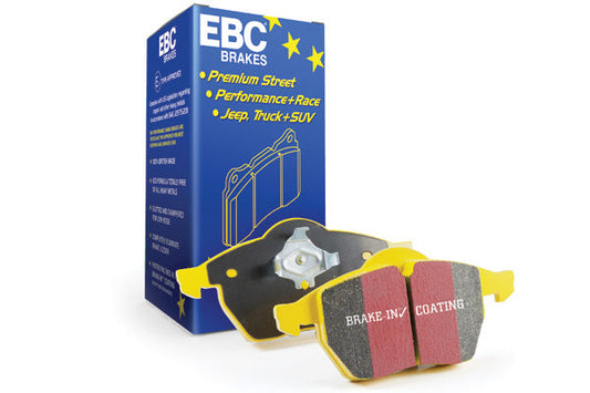 EBC Audi Volkswagen Yellowstuff Street and Track Front Brake Pads (Inc. 8U Q3, 8V S3, MK7 Golf R & MK2 Tiguan) - TRW Caliper | Casma