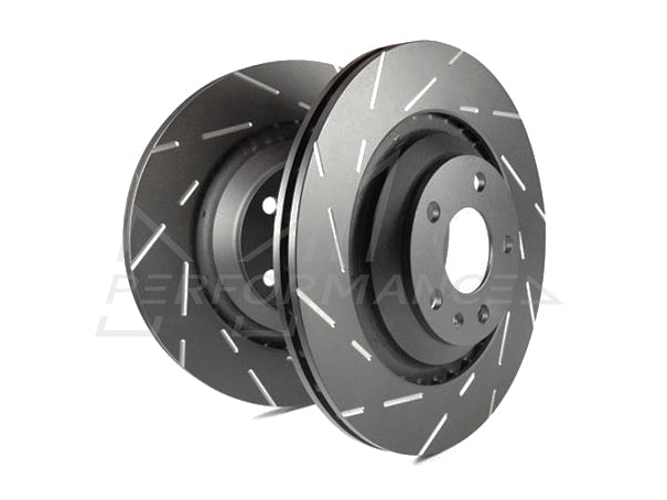 EBC BMW E82 E88 StreetTrack Slotted Front Discs (135i) - Casma