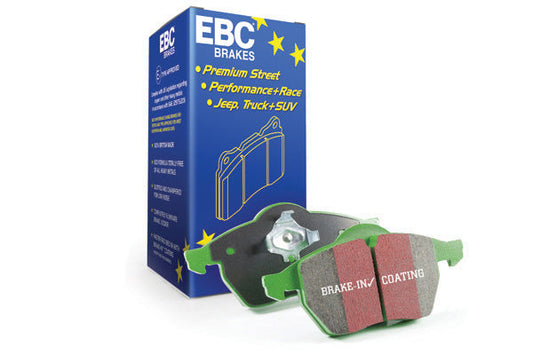 EBC BMW E84 Greenstuff 6000 Series Truck And SUV Front Brake Pads - ATE Caliper (Inc. X1 18i, X1 28i, X1 25i & X1 20d) | Casma