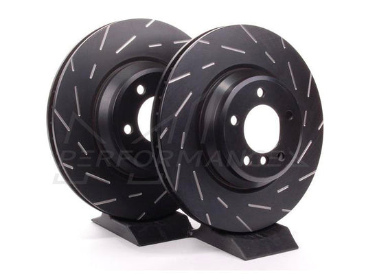 EBC BMW E92 E93 USR Front Slotted Discs (Pair) - ATE Caliper (325i, 330i, 335i & 330ix) | Casma
