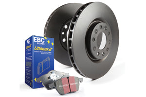 EBC BMW F22 F30 F32 F36 Ultimax Front Brake Pads & Plain Discs Kit (Inc. 230i, 330i, 428i & 430ix) - Casma