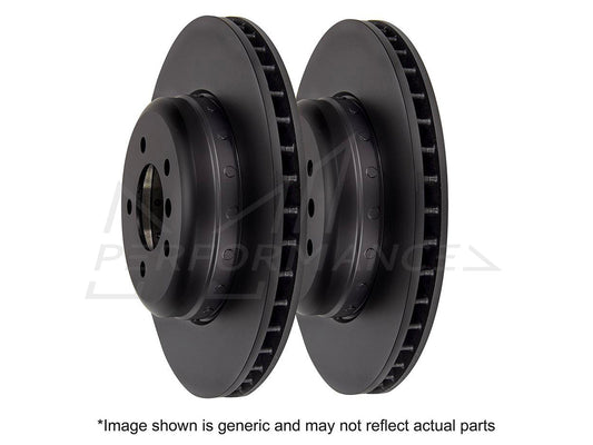 EBC BMW F30 F31 F32 F36 Premium OE Replacement Lightweight Riveted Rear Discs - Brembo Caliper (Inc. 340i, 335i, 440i & 435i) | Casma